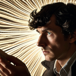 ** A person deeply engrossed in thought, surrounded by a whirlwind of information, with a clear, focused beam of light emanating from their mind, highlighting a single, optimal solution. Think Sherlock Holmes vibe.

**