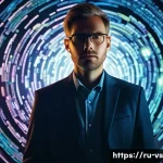 Home 22 수렴적 사고의 실천적 적용을 위한 도전 - **Prompt:** A visually striking depiction of information overload and the power of filtering. An adu...